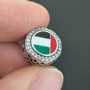 Pandora The United Arab Emirates Flag Bead Charm Travel Charm